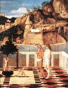 Sacred Allegory (detail) dfgjik BELLINI, Giovanni